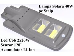 LAMPA STRADALA LED 40W + SOLARA